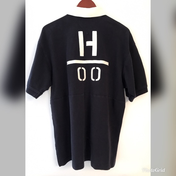 Tommy Hilfiger Large Embroidered Polo Shirt VTG - Picture 2 of 8